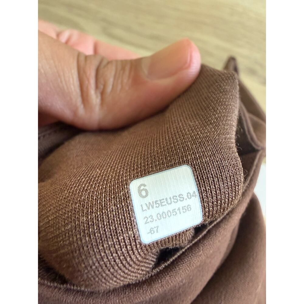 NWT Lululemon Align High Rise Mini Flare Pant 32 Java Brown Nulu Pants Size 6 - Picture 4 of 10